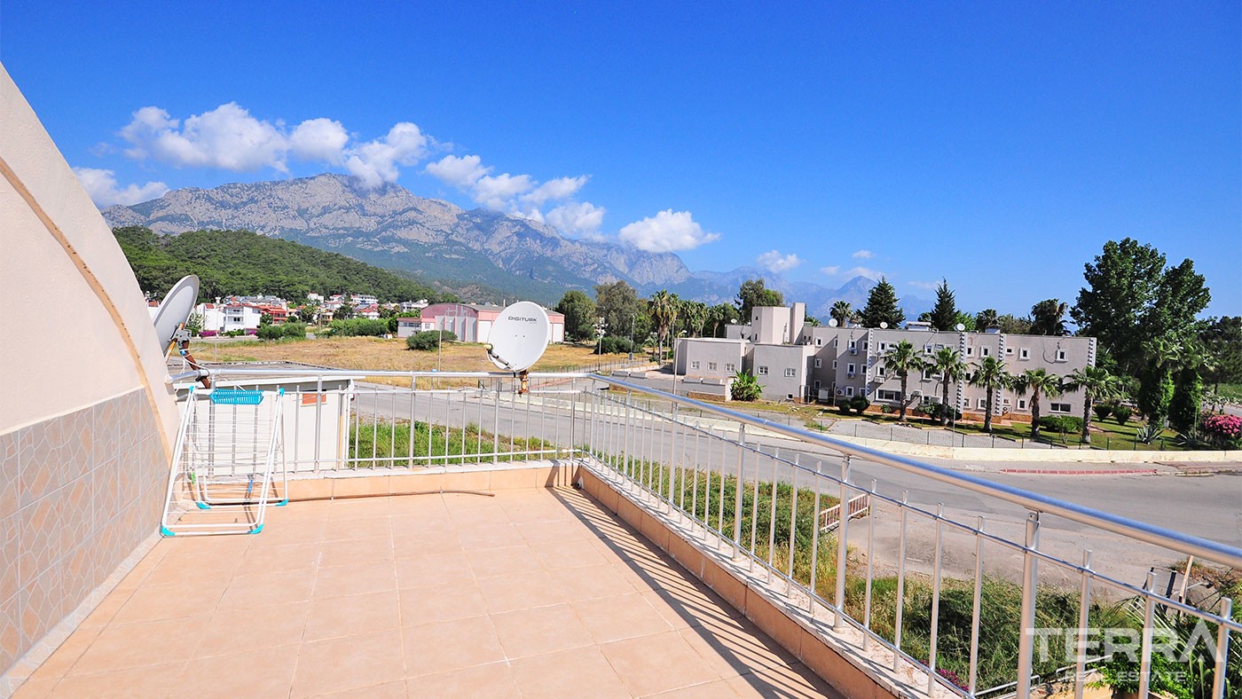 Penthouse Apartment for Sale in Kemer with Taurus Mountain View - 25400