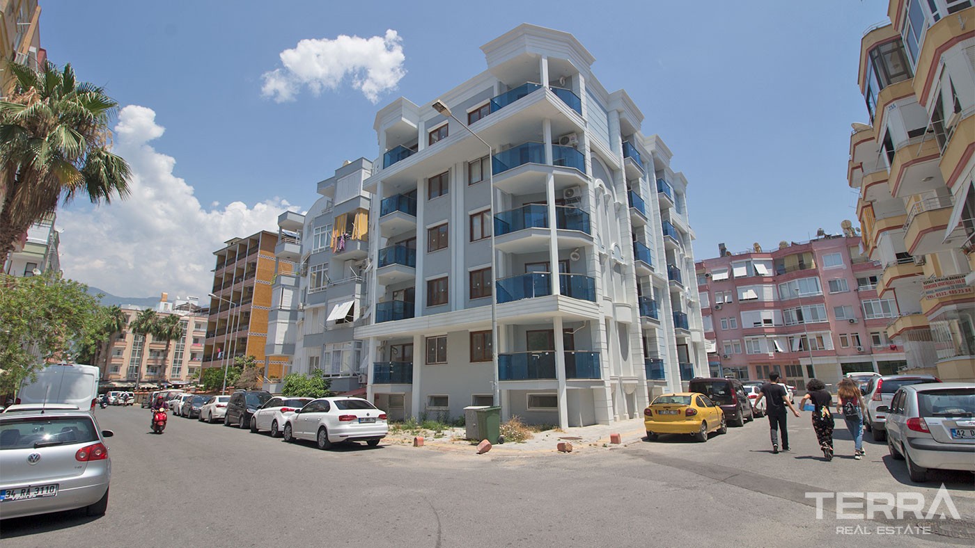 New Flats for Sale in Alanya City Center Close to Cleopatra Beach - 25500