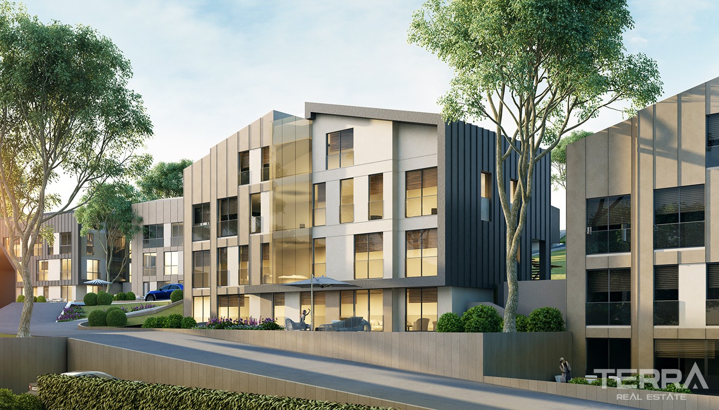 Apartments und Villen in der Nähe des Flughafens Istanbul in Sarıyer - 25460