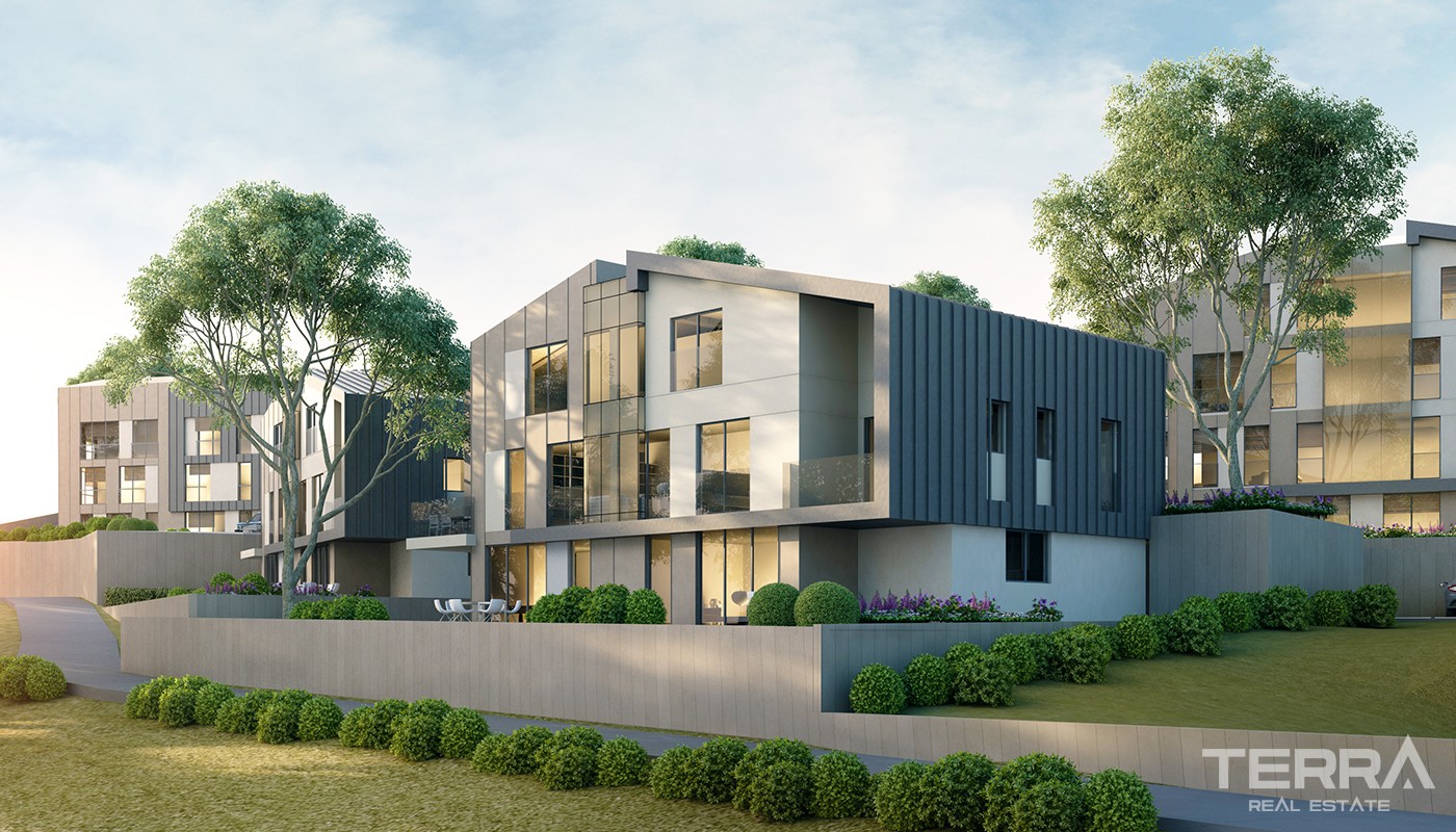 Apartments und Villen in der Nähe des Flughafens Istanbul in Sarıyer - 25461