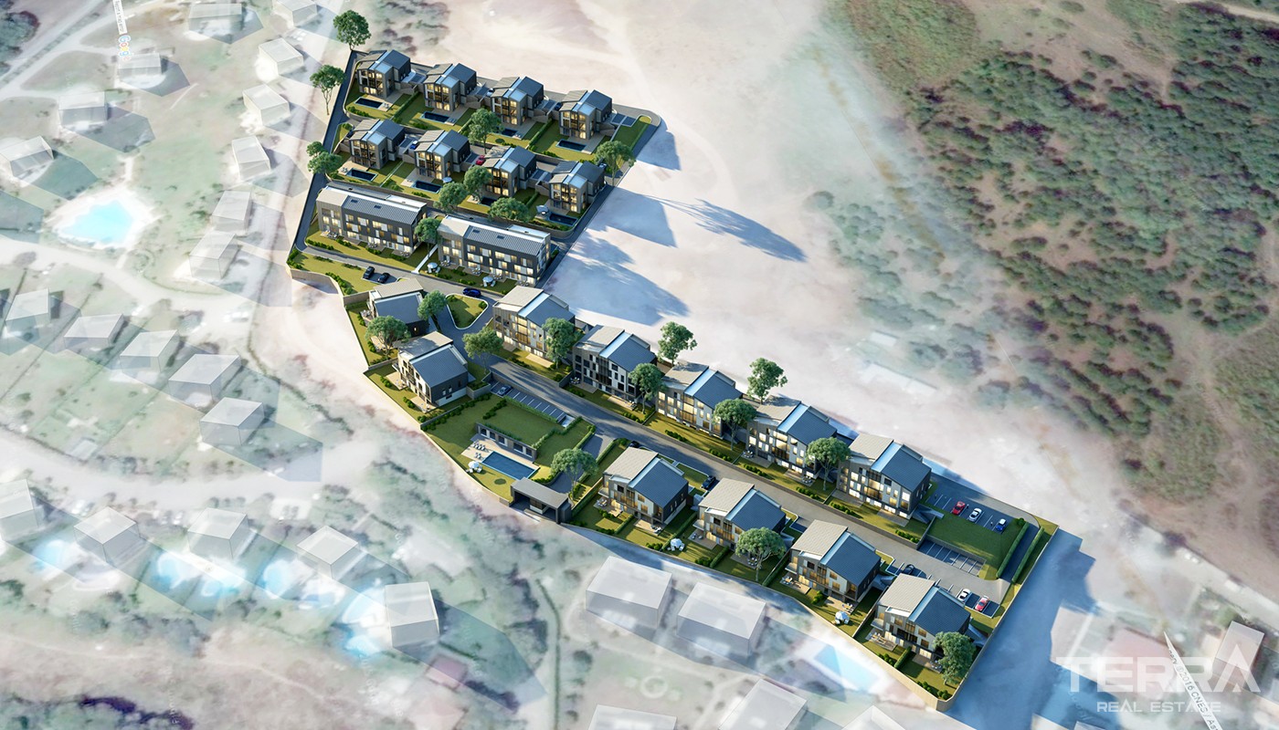 Apartments und Villen in der Nähe des Flughafens Istanbul in Sarıyer - 25471