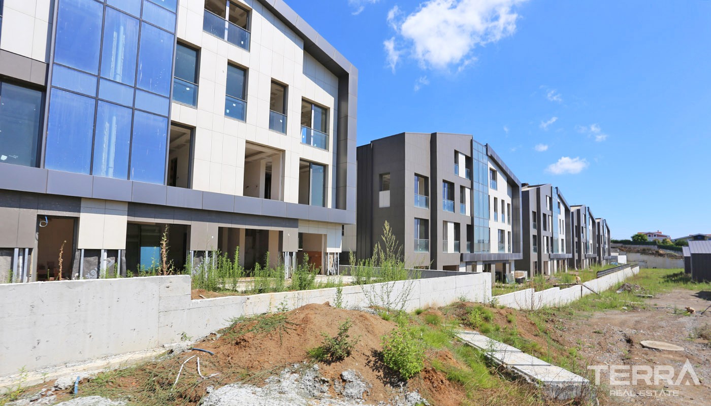 Apartments und Villen in der Nähe des Flughafens Istanbul in Sarıyer - 33490