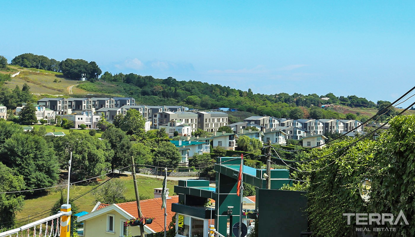Apartments und Villen in der Nähe des Flughafens Istanbul in Sarıyer - 33492