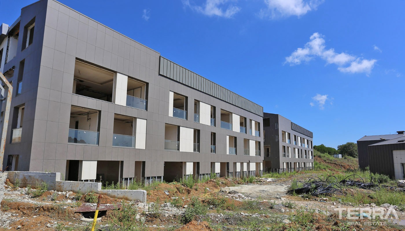 Apartments und Villen in der Nähe des Flughafens Istanbul in Sarıyer - 33494