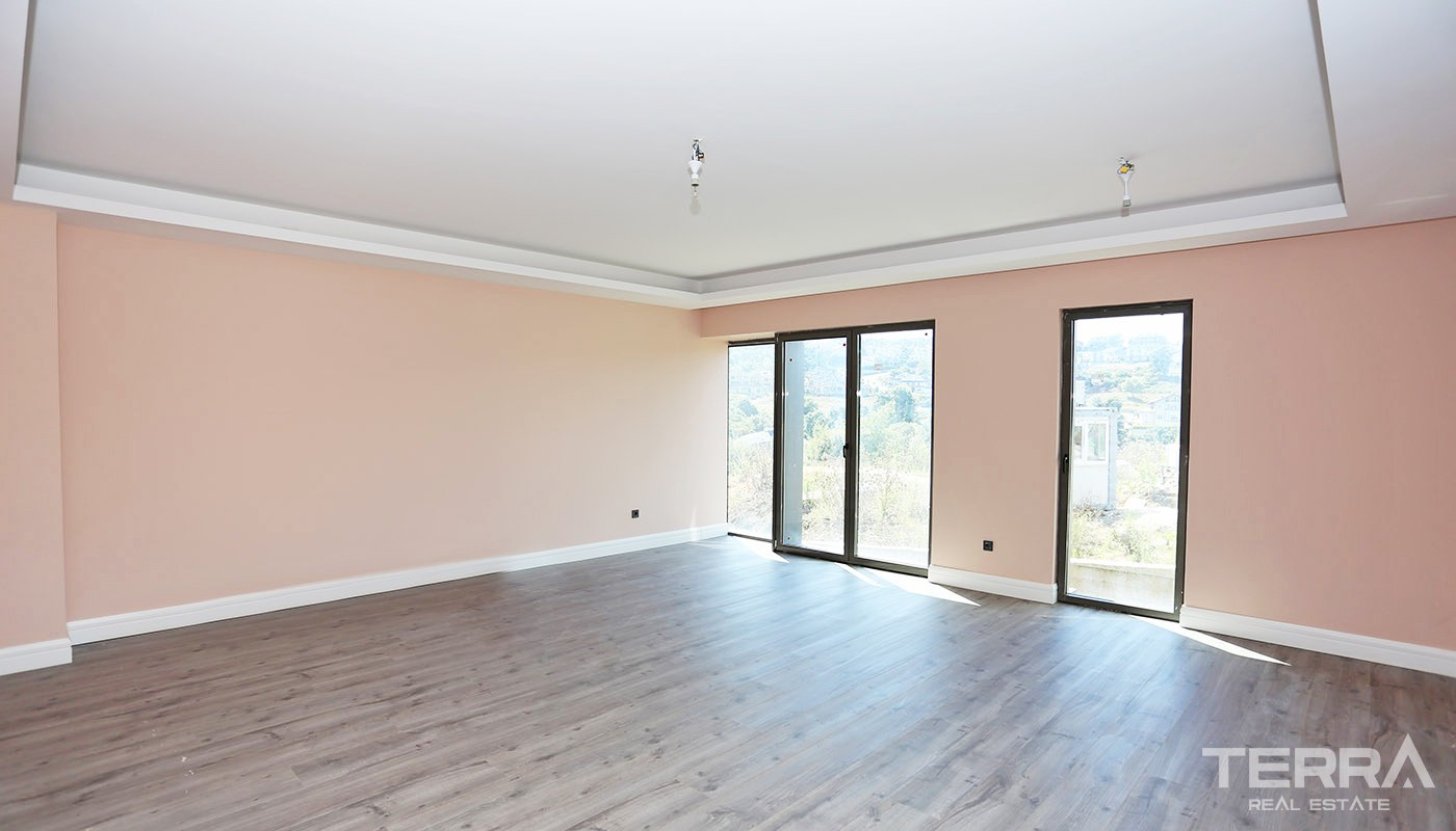 Apartments und Villen in der Nähe des Flughafens Istanbul in Sarıyer - 33499