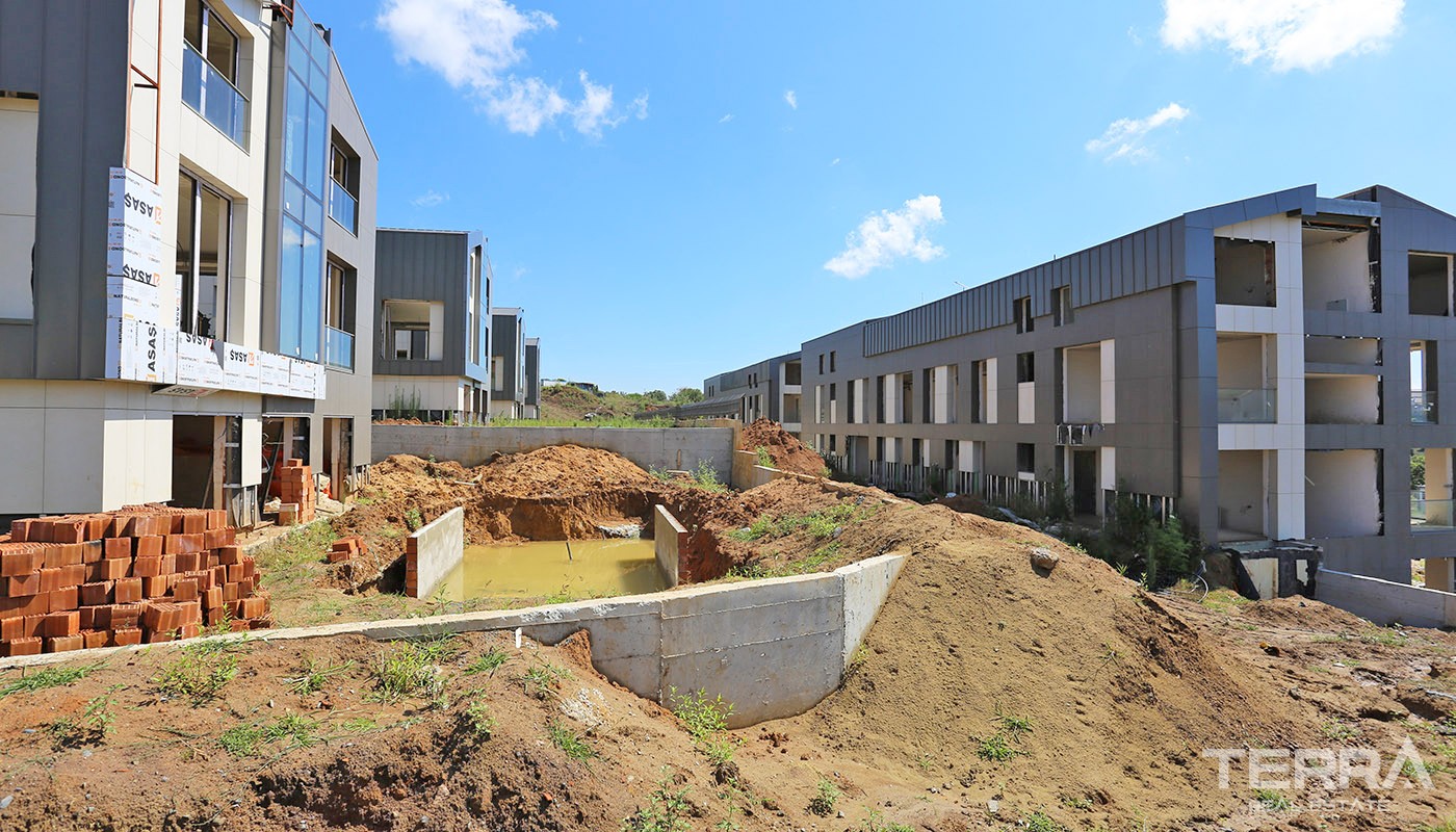Apartments und Villen in der Nähe des Flughafens Istanbul in Sarıyer - 33500