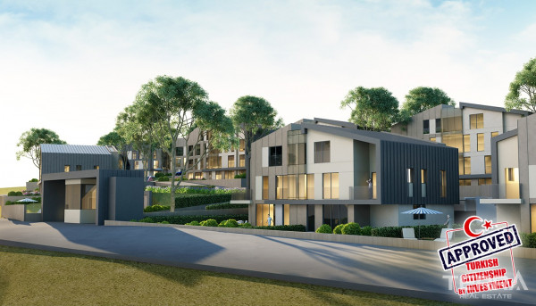 Apartments and Villas Close to Istanbul Airport in Sarıyer Zekeriyaköy