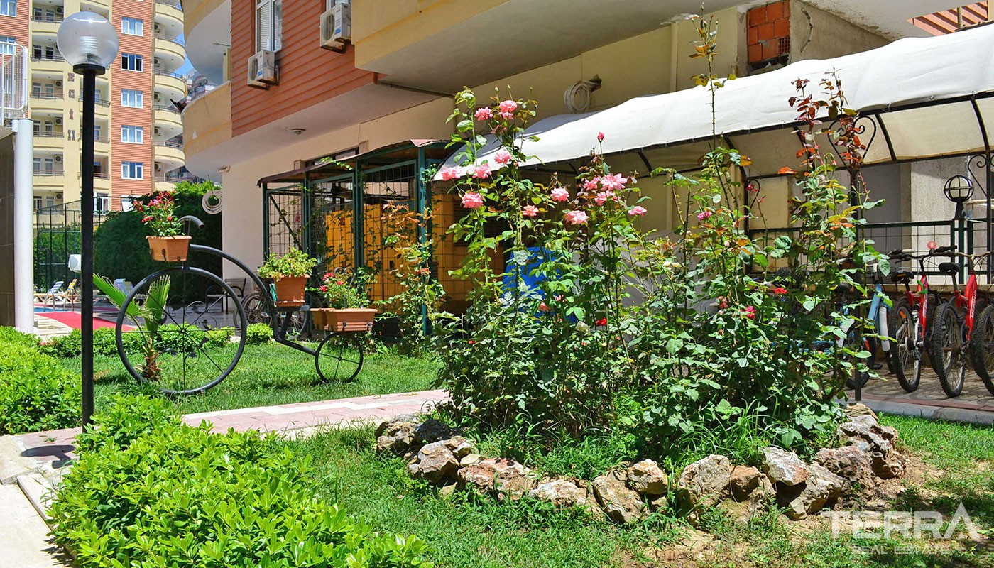 Sea View Apartment in Alanya Mahmutlar for Very Reasonable Price - 25546
