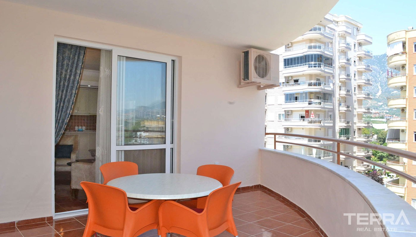 Sea View Apartment in Alanya Mahmutlar for Very Reasonable Price - 25559