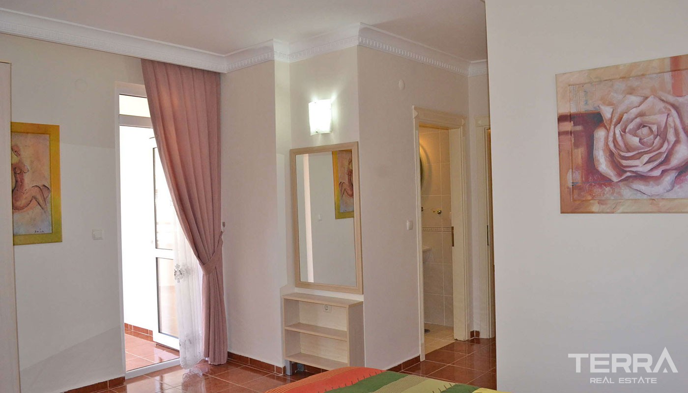 Sea View Apartment in Alanya Mahmutlar for Very Reasonable Price - 25567