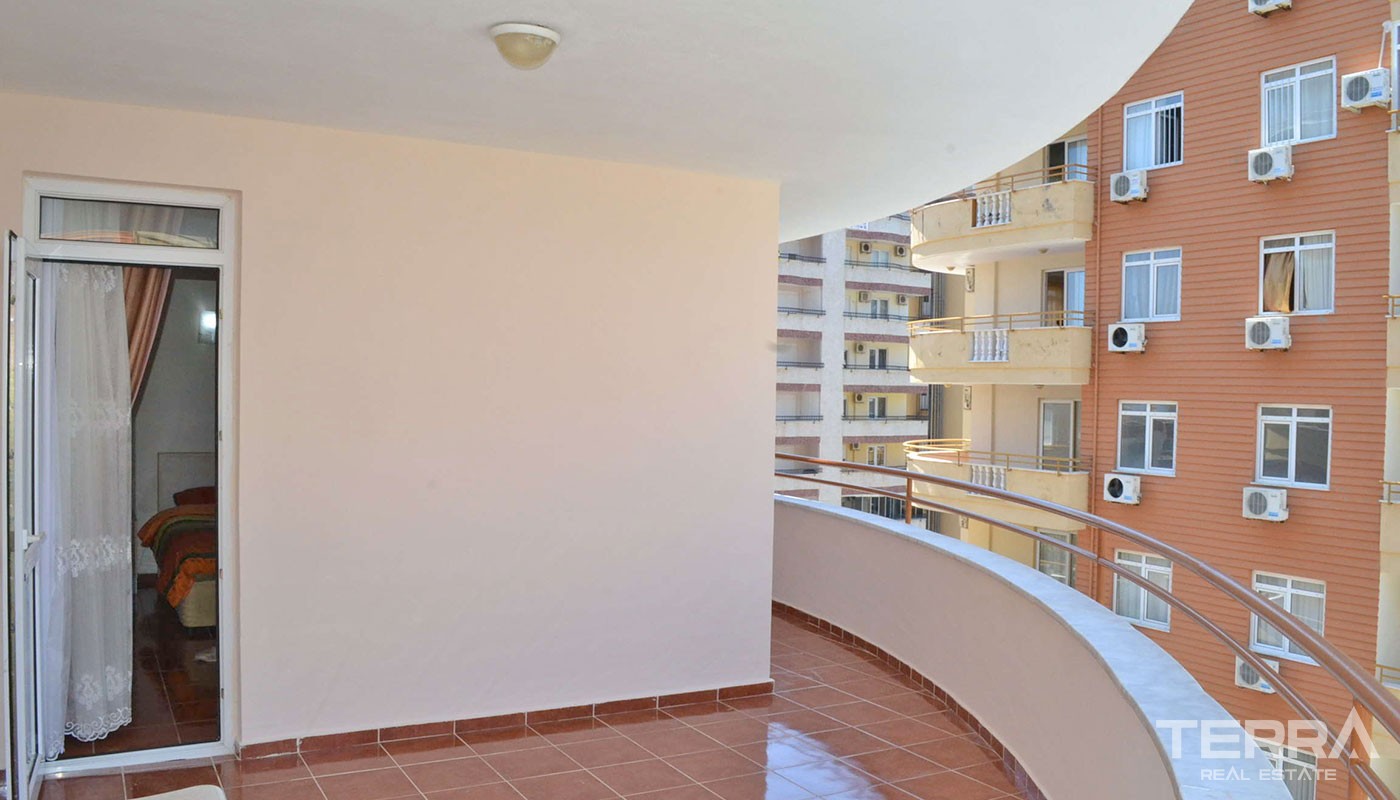 Sea View Apartment in Alanya Mahmutlar for Very Reasonable Price - 25568