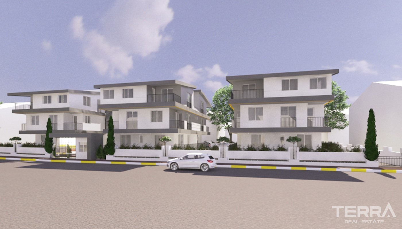 Modern Apartments in Lara Antalya Near Düden Waterfall Park - 25725