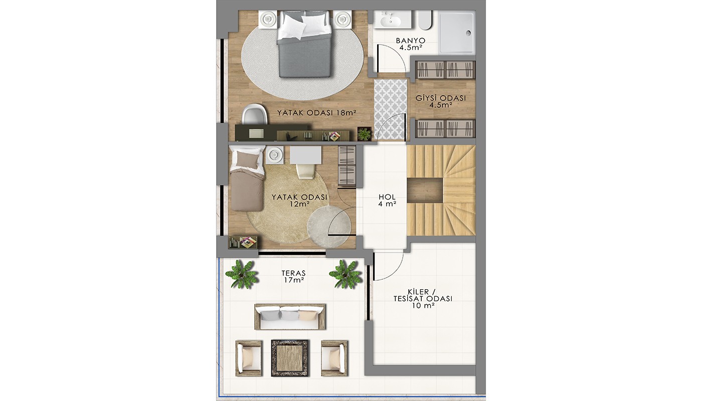 Spacious Villas for Sale in Antalya Konyaaltı Near Göksü River - 25754