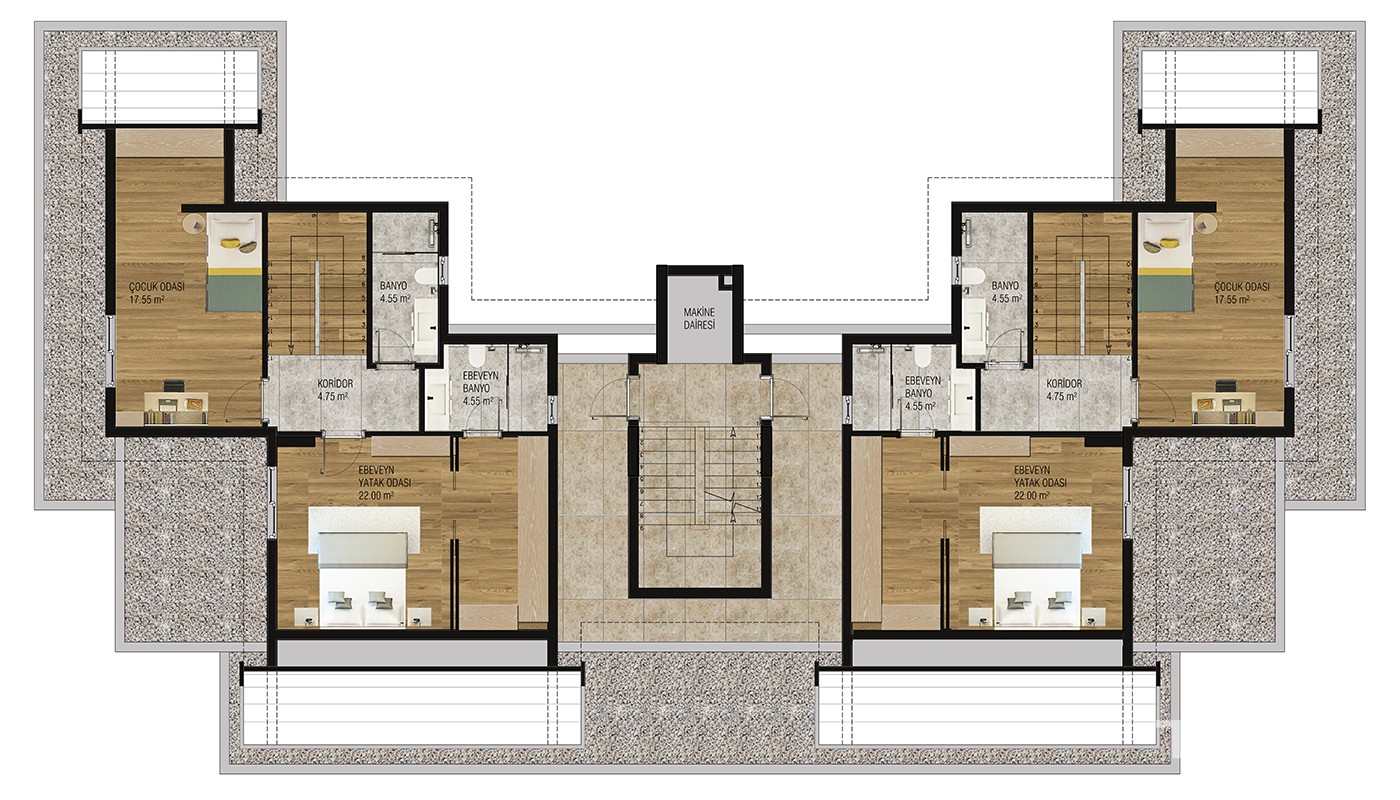 Modern Antalya Apartments for Sale Located in Lara Close to Amenities - 25780