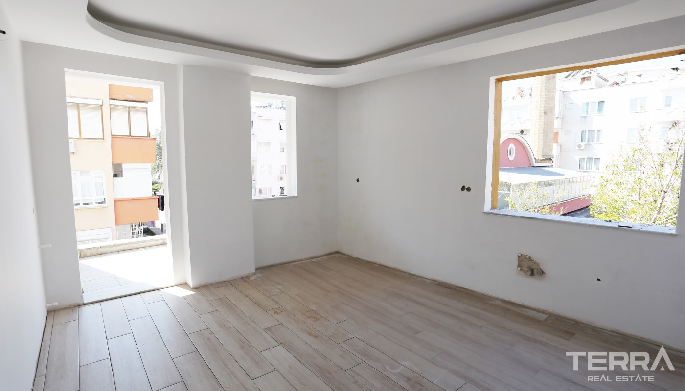 Comfortable Bahçelievler Flats for Sale Located Near Antalya Old Town - 25789