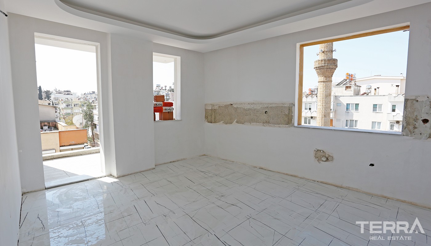 Comfortable Bahçelievler Flats for Sale Located Near Antalya Old Town - 25793