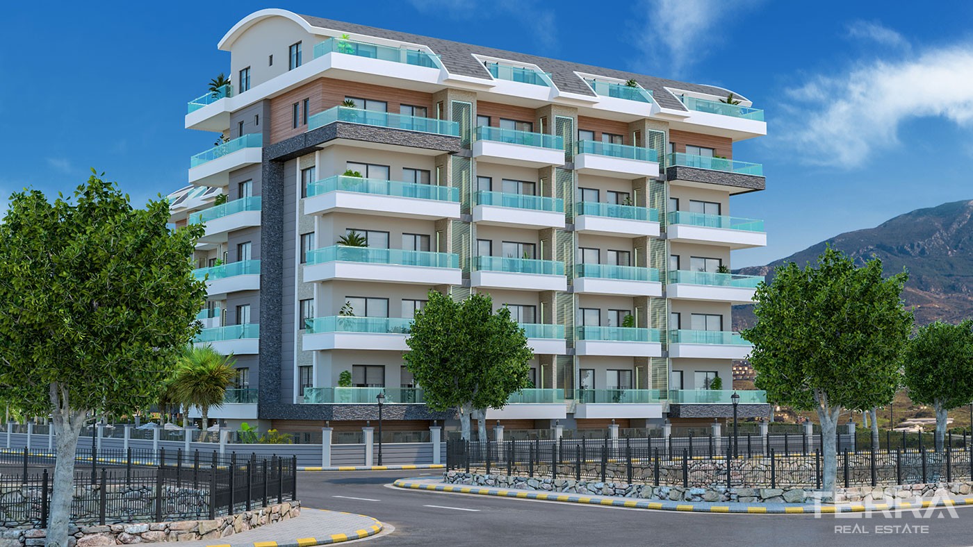 Appartements Confortables avec Divers Equipements Sociaux à Alanya - 25859
