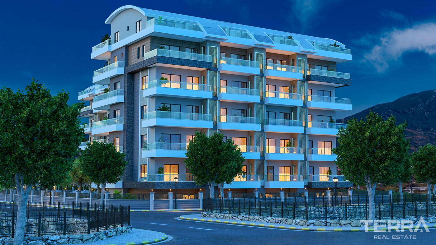 Appartements Confortables avec Divers Equipements Sociaux à Alanya - 25863