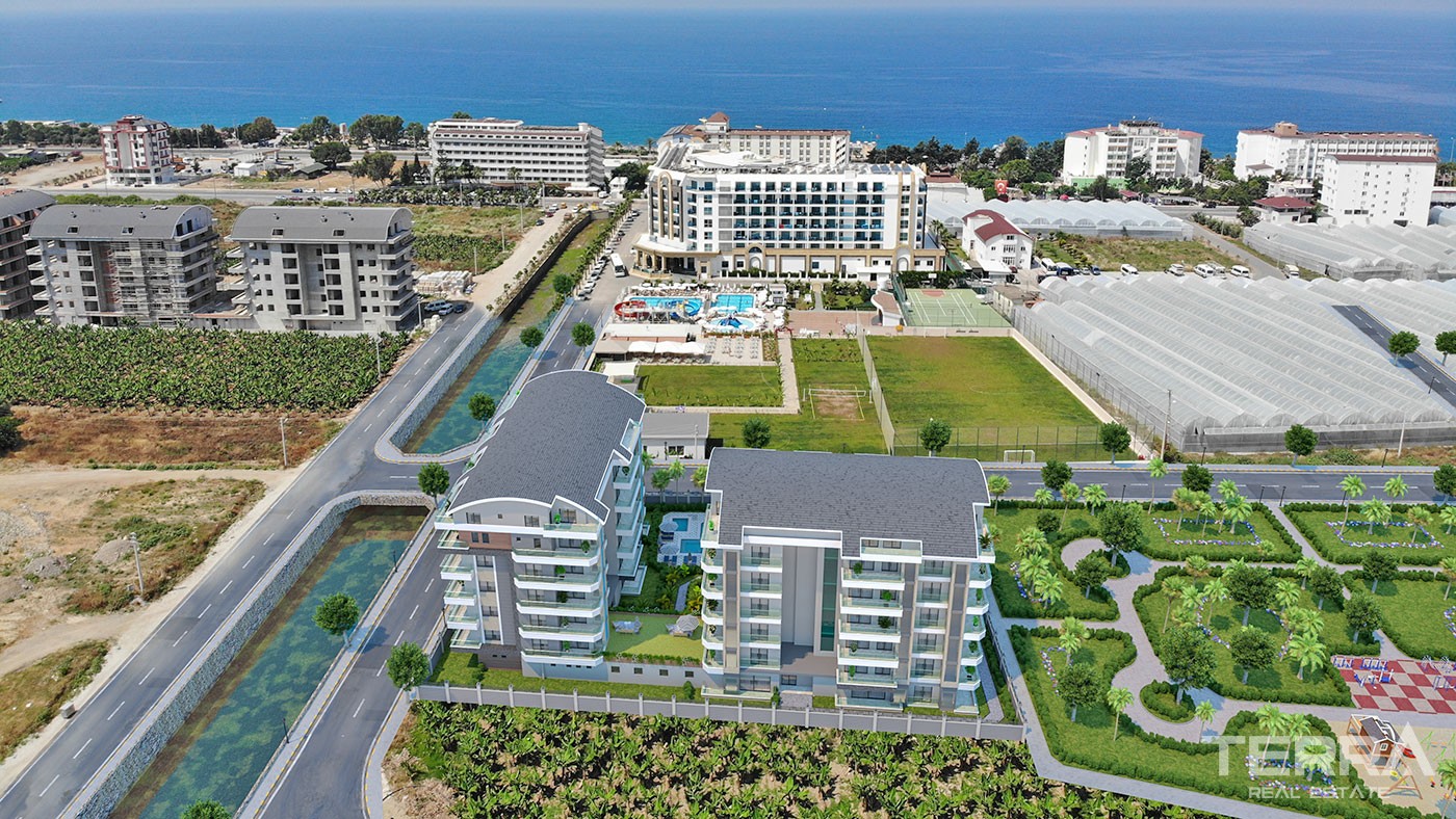 Appartements Confortables avec Divers Equipements Sociaux à Alanya - 25865