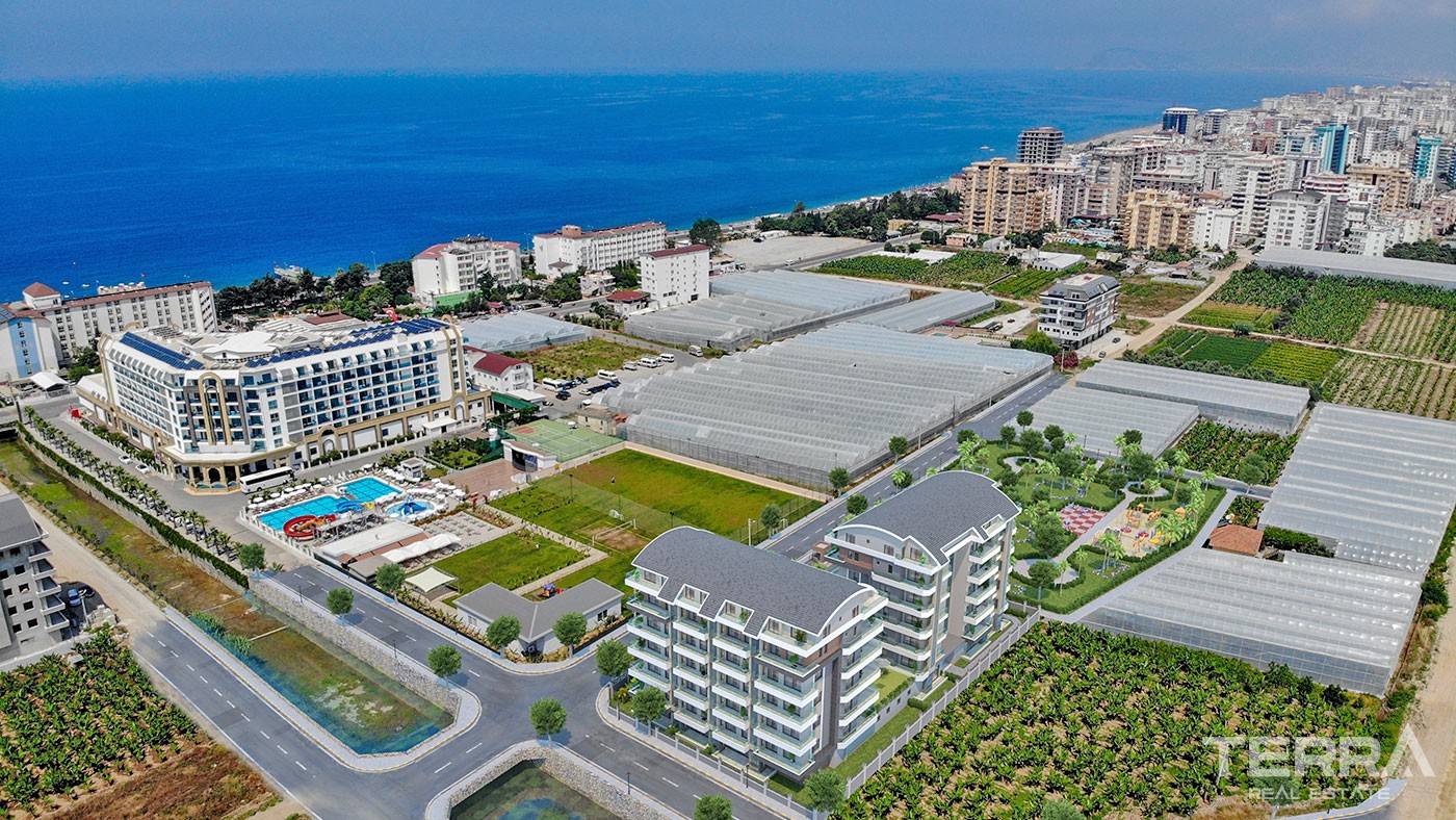 Appartements Confortables avec Divers Equipements Sociaux à Alanya - 25866