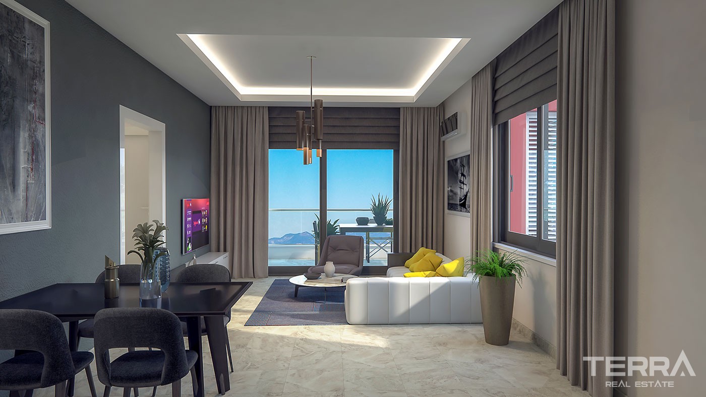 Appartements Confortables avec Divers Equipements Sociaux à Alanya - 25867