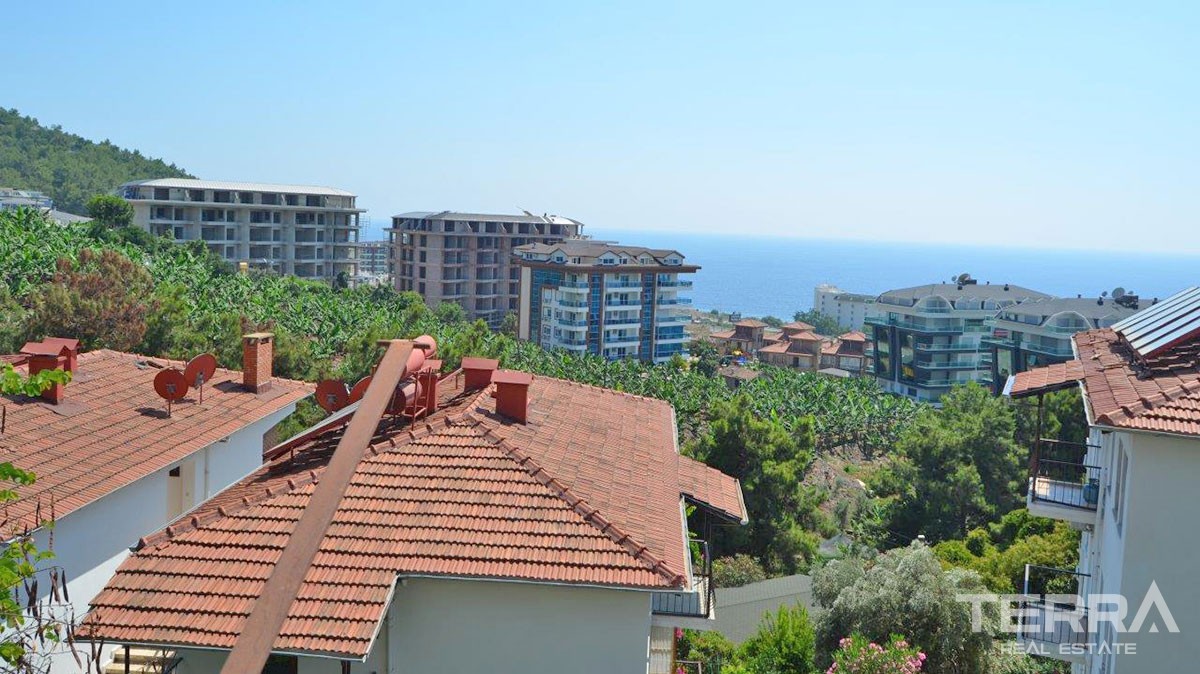 Revente d’Appartement de 4 Pièces Vue Mer à Alanya Kargicak - 25947