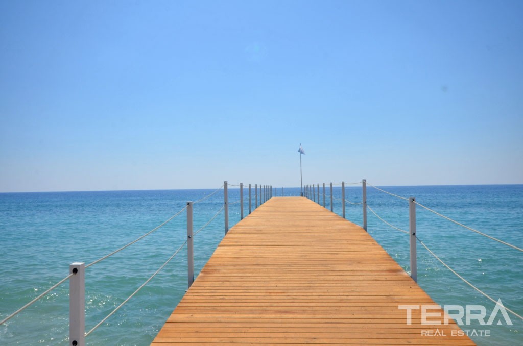 Villa med havsutsikt i Alanya Demirtaş, bara 100 m til stranden - 38814