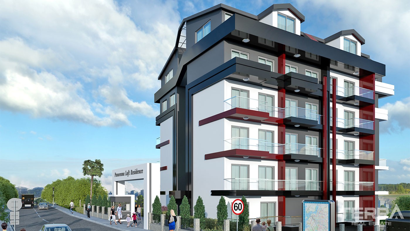 Sea View Modern Apartments in Alanya Kestel Only 150 m to the Beach - 26027