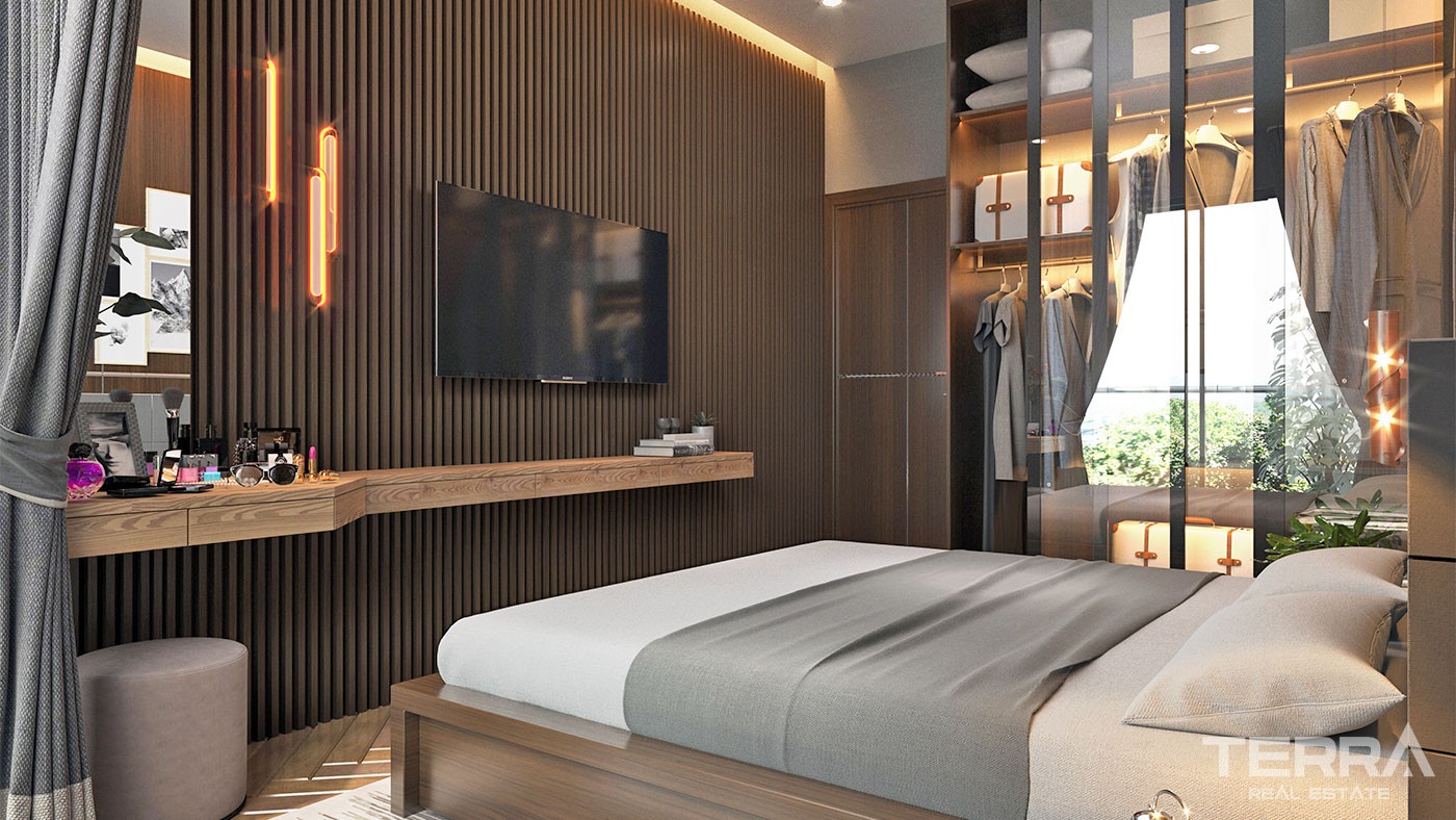 Sea View Modern Apartments in Alanya Kestel Only 150 m to the Beach - 27802