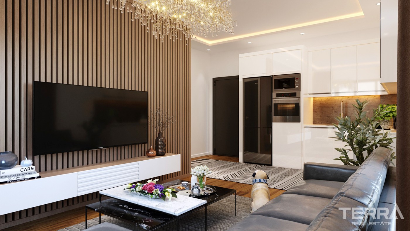 Sea View Modern Apartments in Alanya Kestel Only 150 m to the Beach - 35932