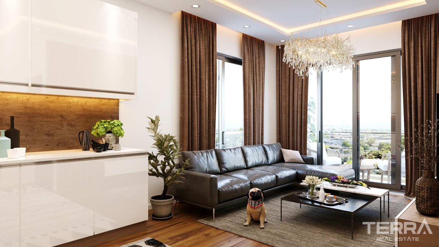 Sea View Modern Apartments in Alanya Kestel Only 150 m to the Beach - 35934