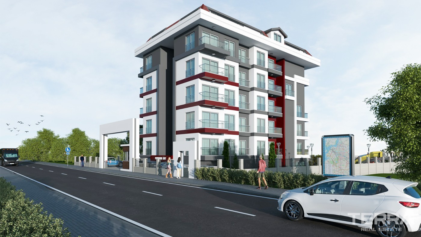 Sea View Modern Apartments in Alanya Kestel Only 150 m to the Beach - 35935
