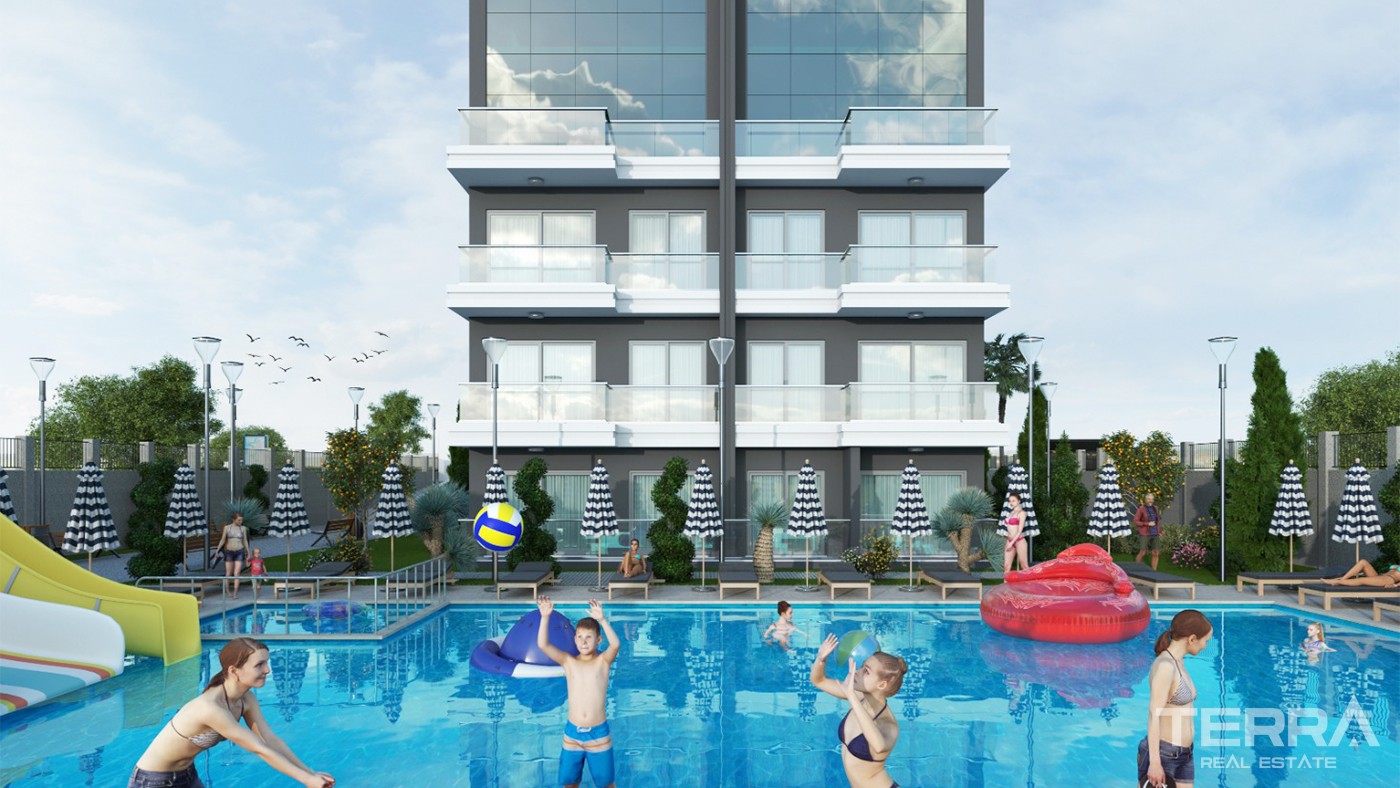 Sea View Modern Apartments in Alanya Kestel Only 150 m to the Beach - 35936