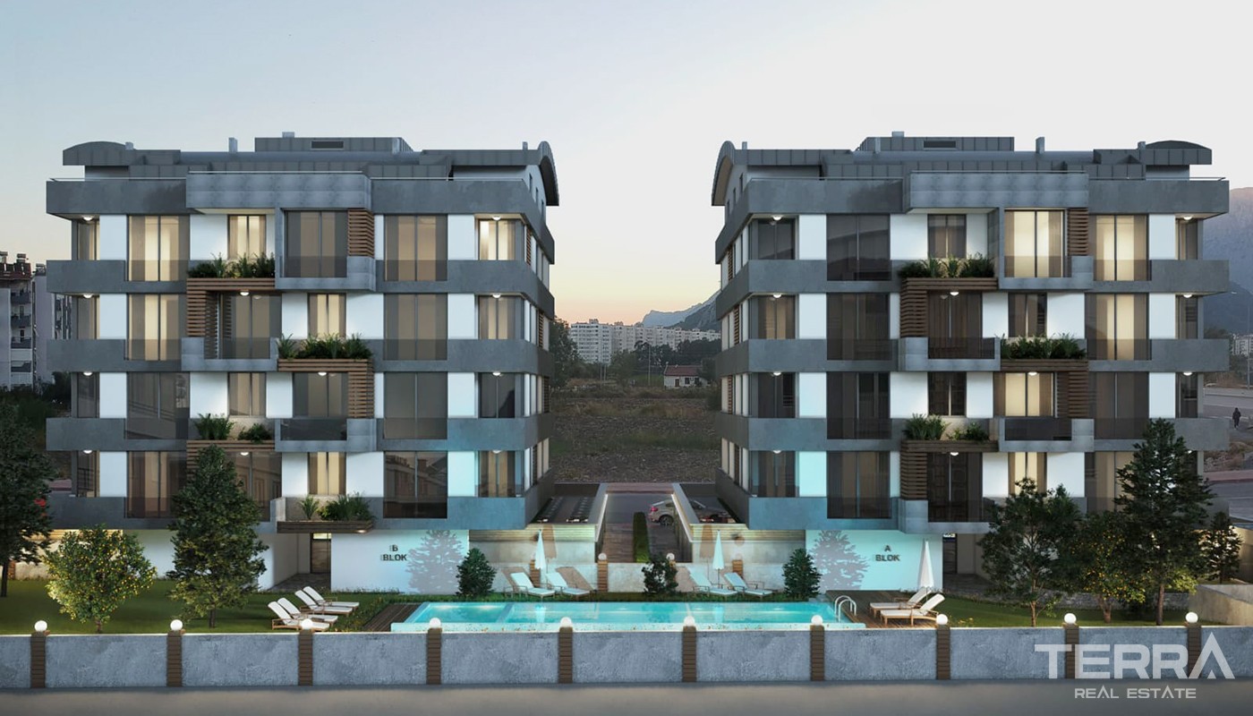 Contemporary Antalya Apartments Located 1,5 km from Konyaaltı Beach - 26001