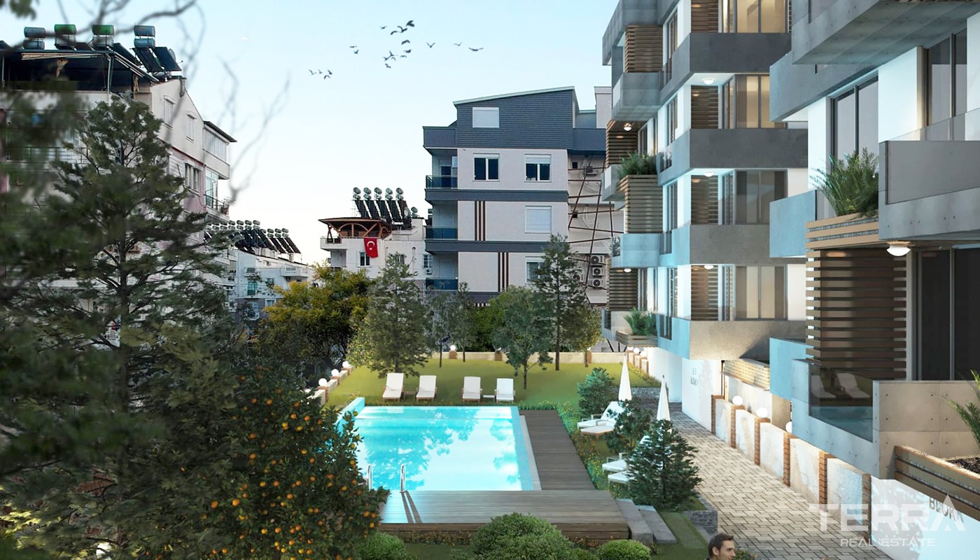 Contemporary Antalya Apartments Located 1,5 km from Konyaaltı Beach - 26006