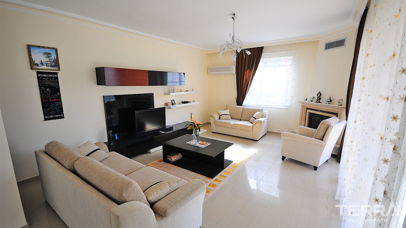 Detached Family Villa for Sale in Kemer Çamyuva Fully Furnished - 26051