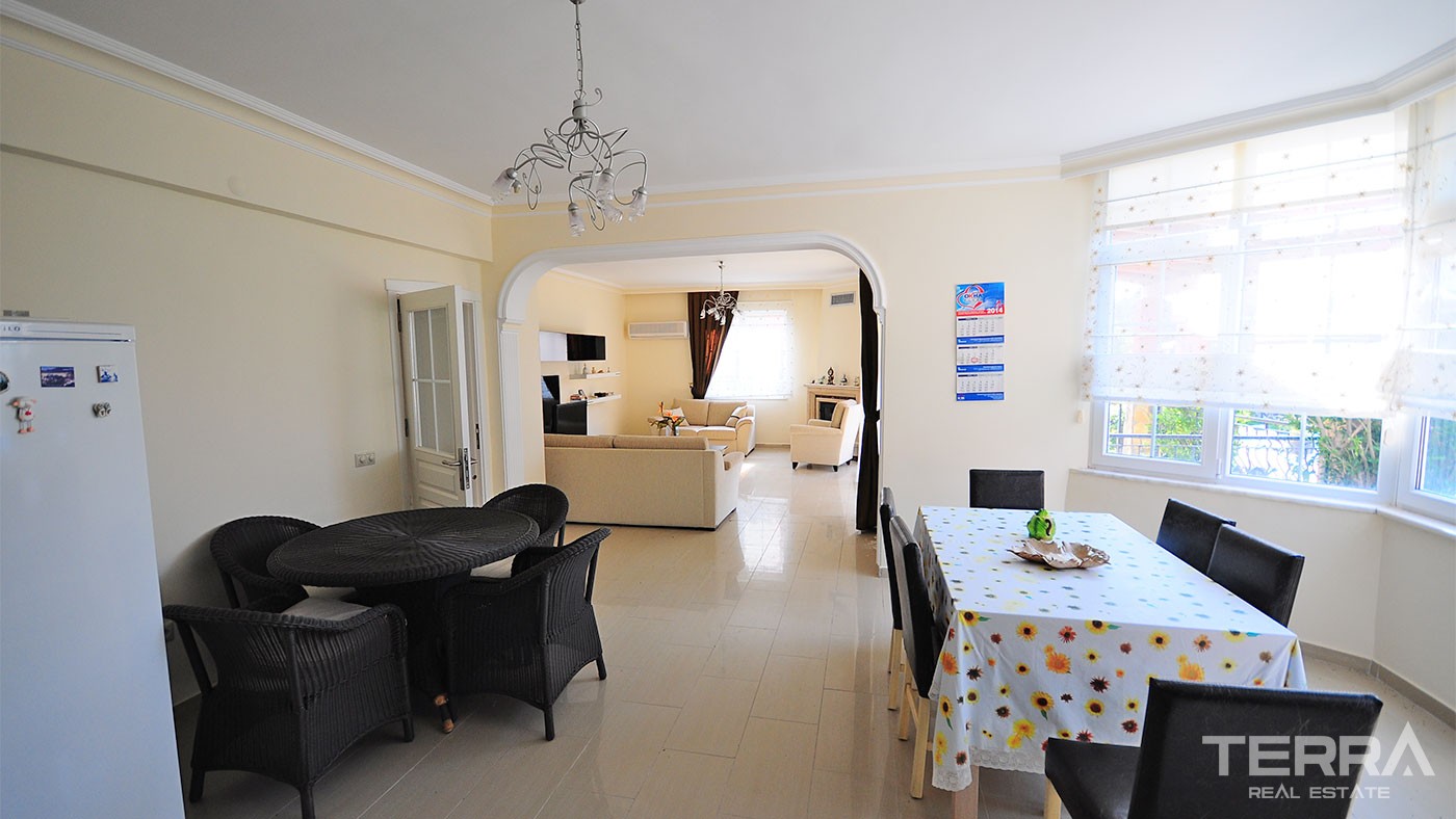 Detached Family Villa for Sale in Kemer Çamyuva Fully Furnished - 26056
