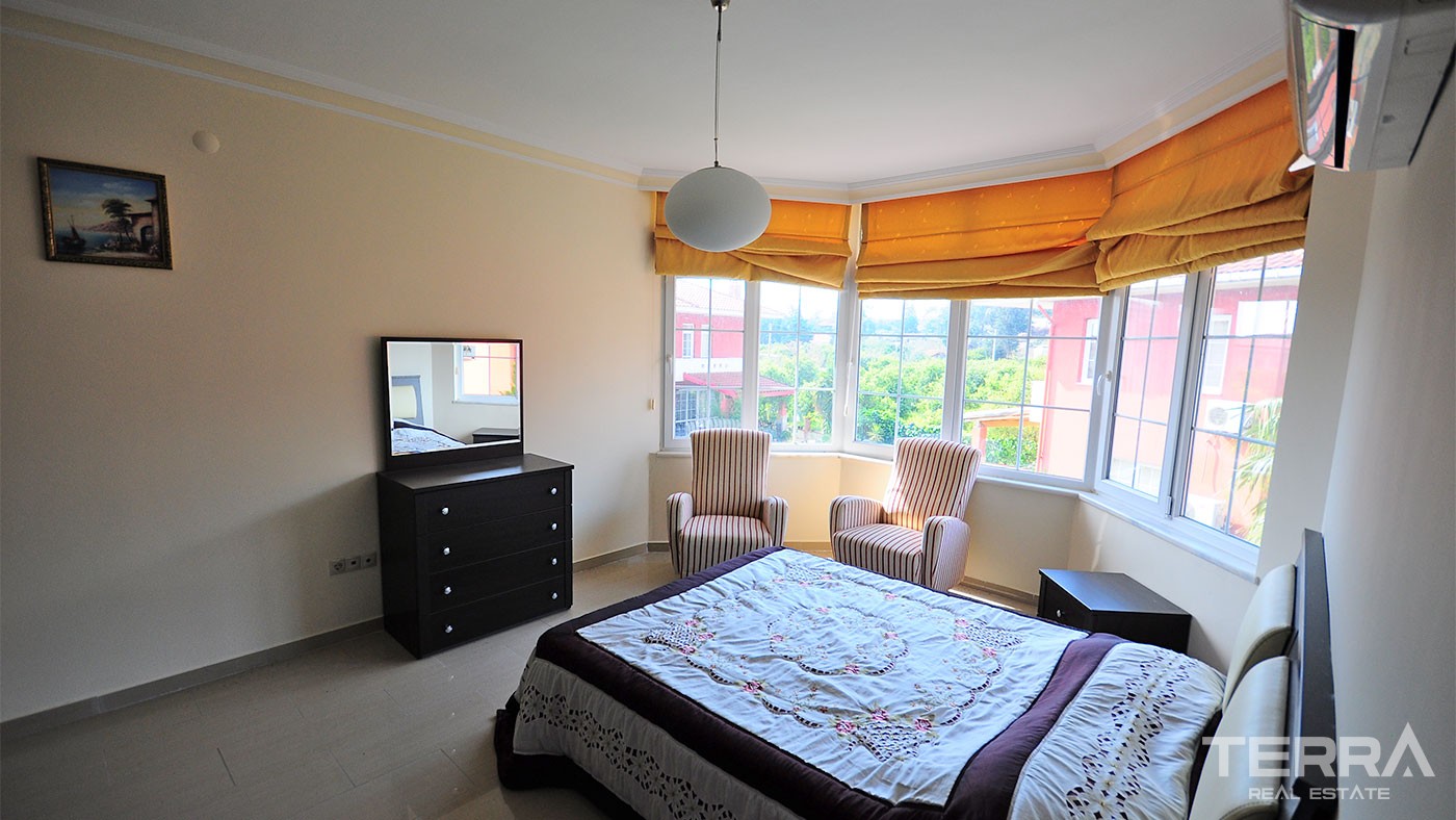 Detached Family Villa for Sale in Kemer Çamyuva Fully Furnished - 26060