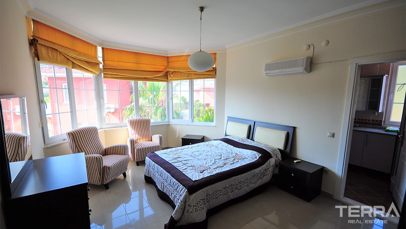 Detached Family Villa for Sale in Kemer Çamyuva Fully Furnished - 26061