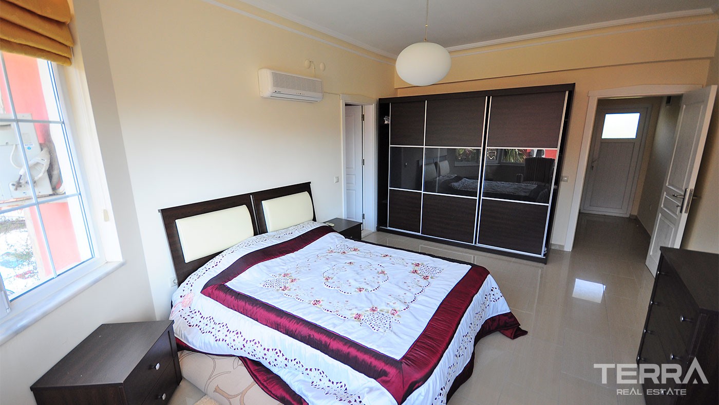 Detached Family Villa for Sale in Kemer Çamyuva Fully Furnished - 26063