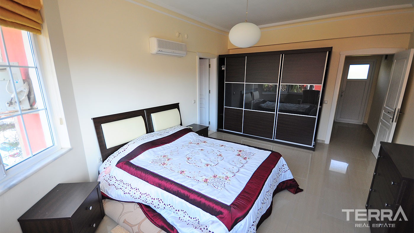 Detached Family Villa for Sale in Kemer Çamyuva Fully Furnished - 26068