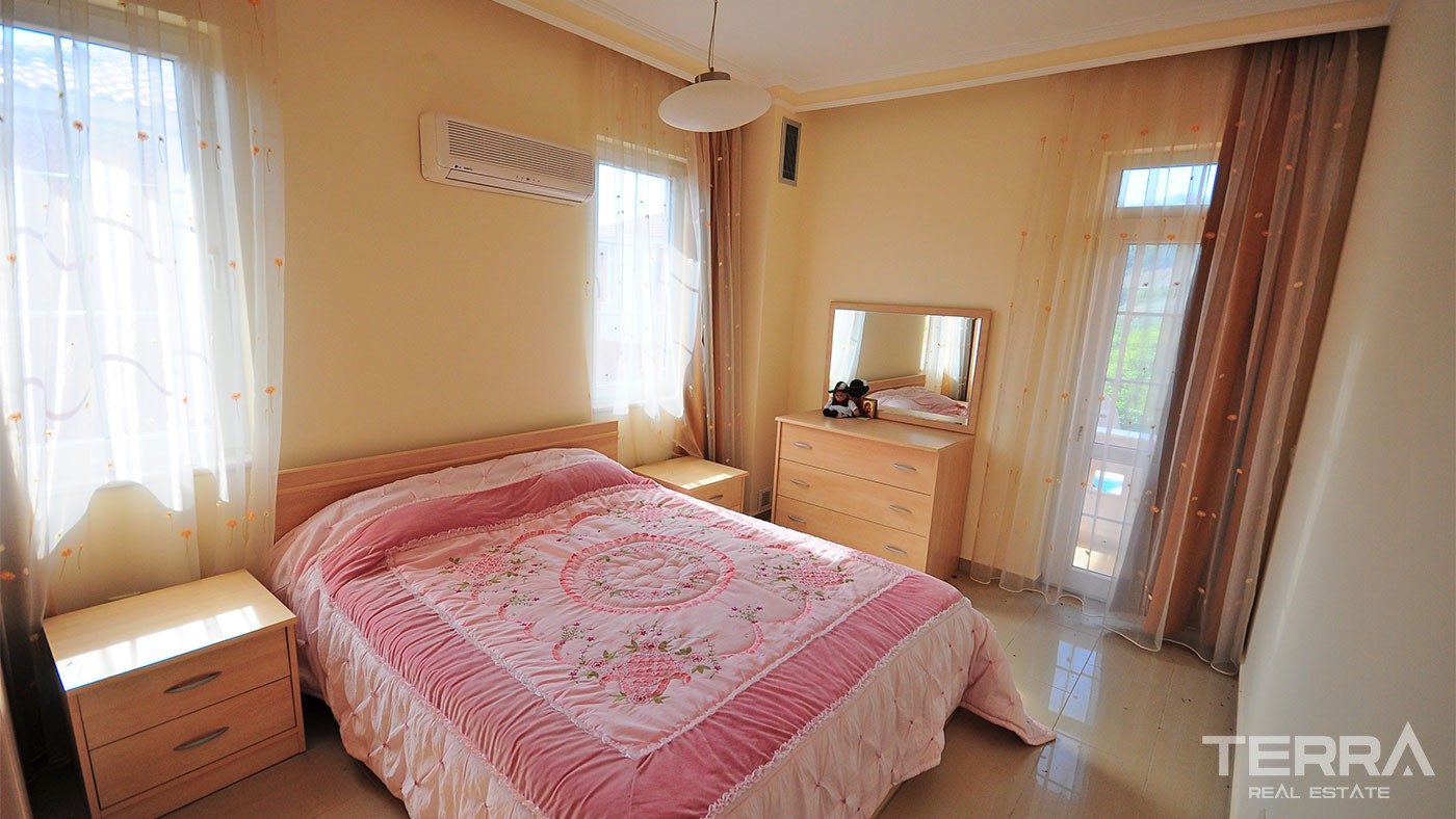 Detached Family Villa for Sale in Kemer Çamyuva Fully Furnished - 26069