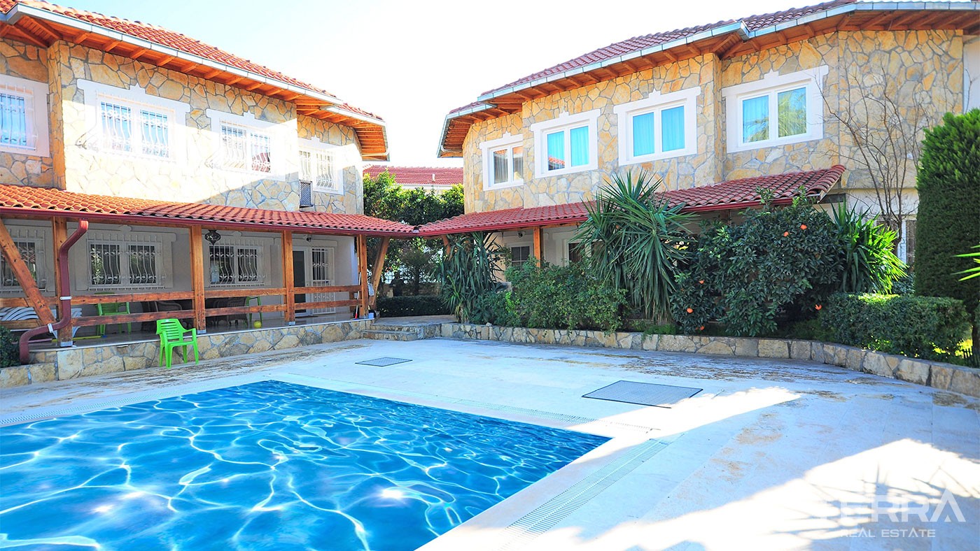 Spacious Detached Villas for Sale in the Green Area of Çamyuva Kemer - 26105