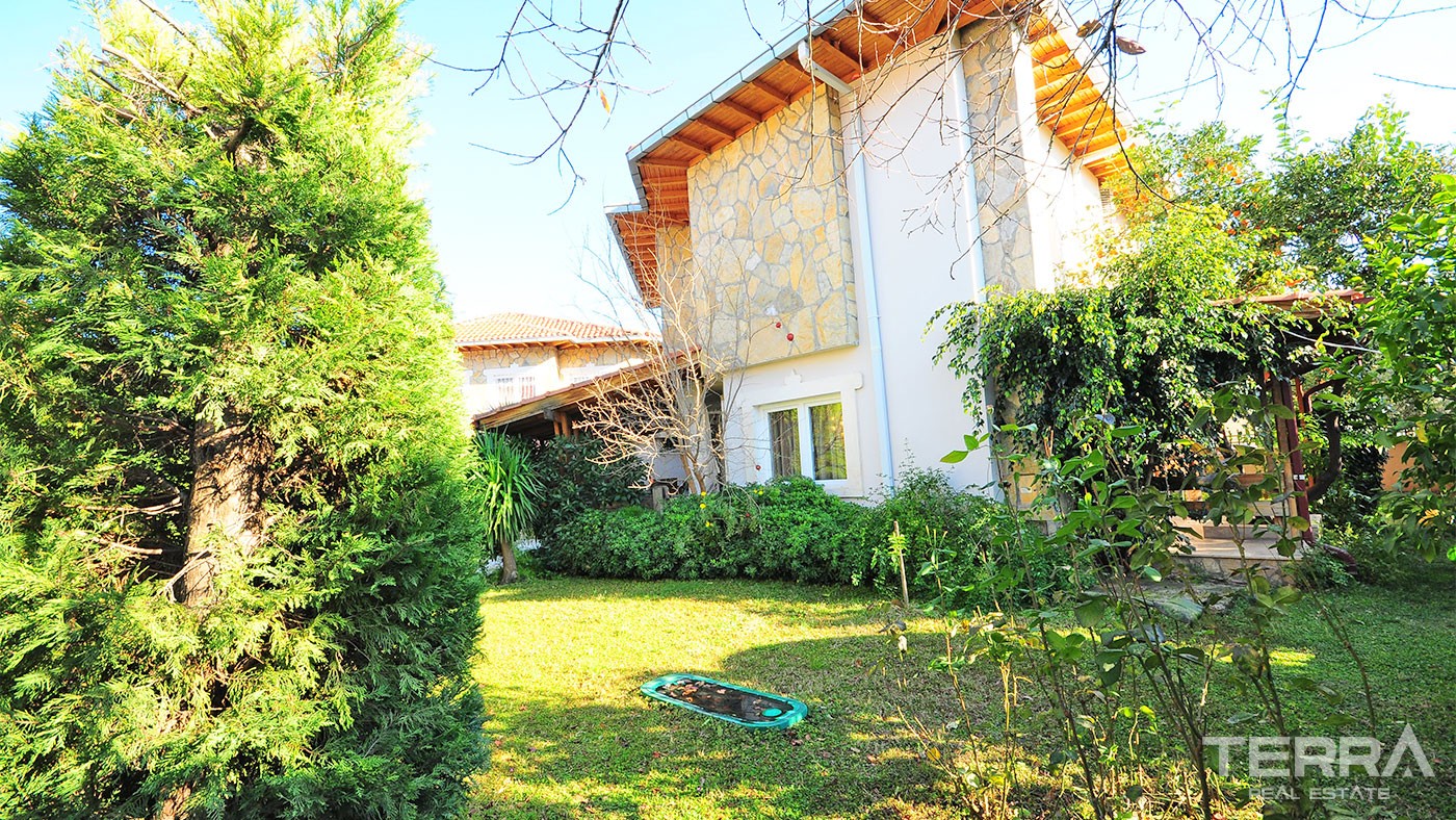 Spacious Detached Villas for Sale in the Green Area of Çamyuva Kemer