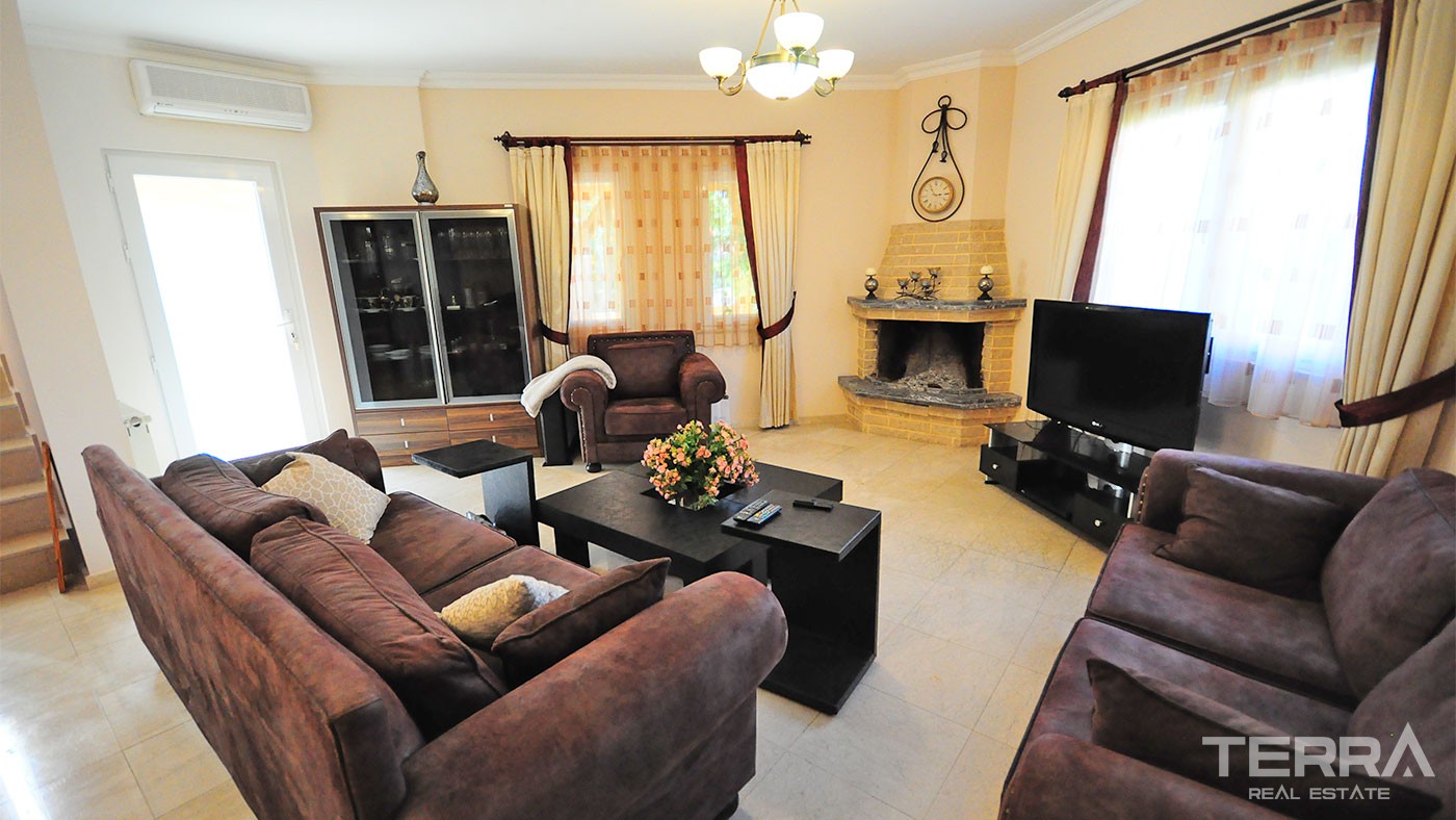 Spacious Detached Villas for Sale in the Green Area of Çamyuva Kemer - 26110