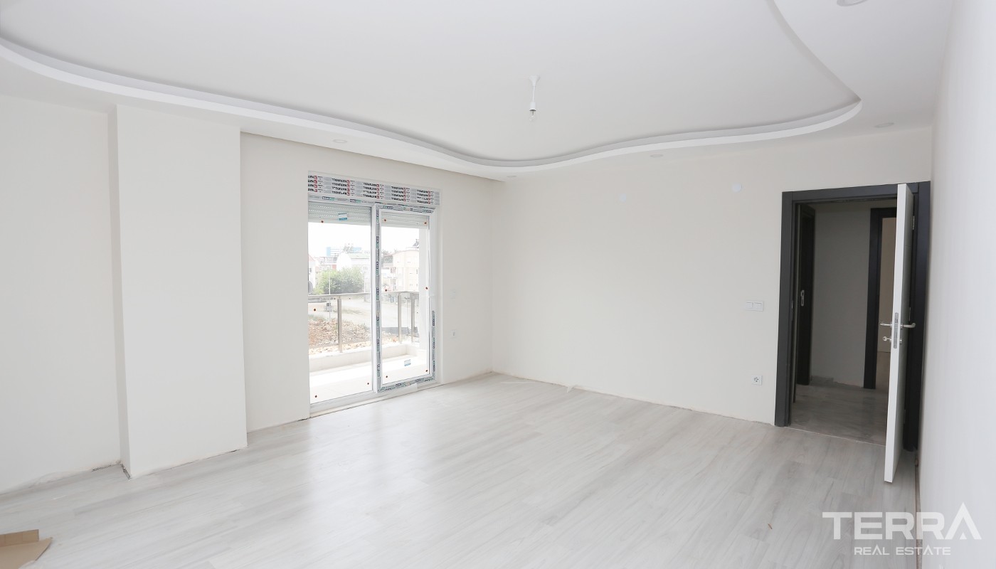 New Apartments for Sale in Kepez Antalya Near Düden Waterfall - 26146