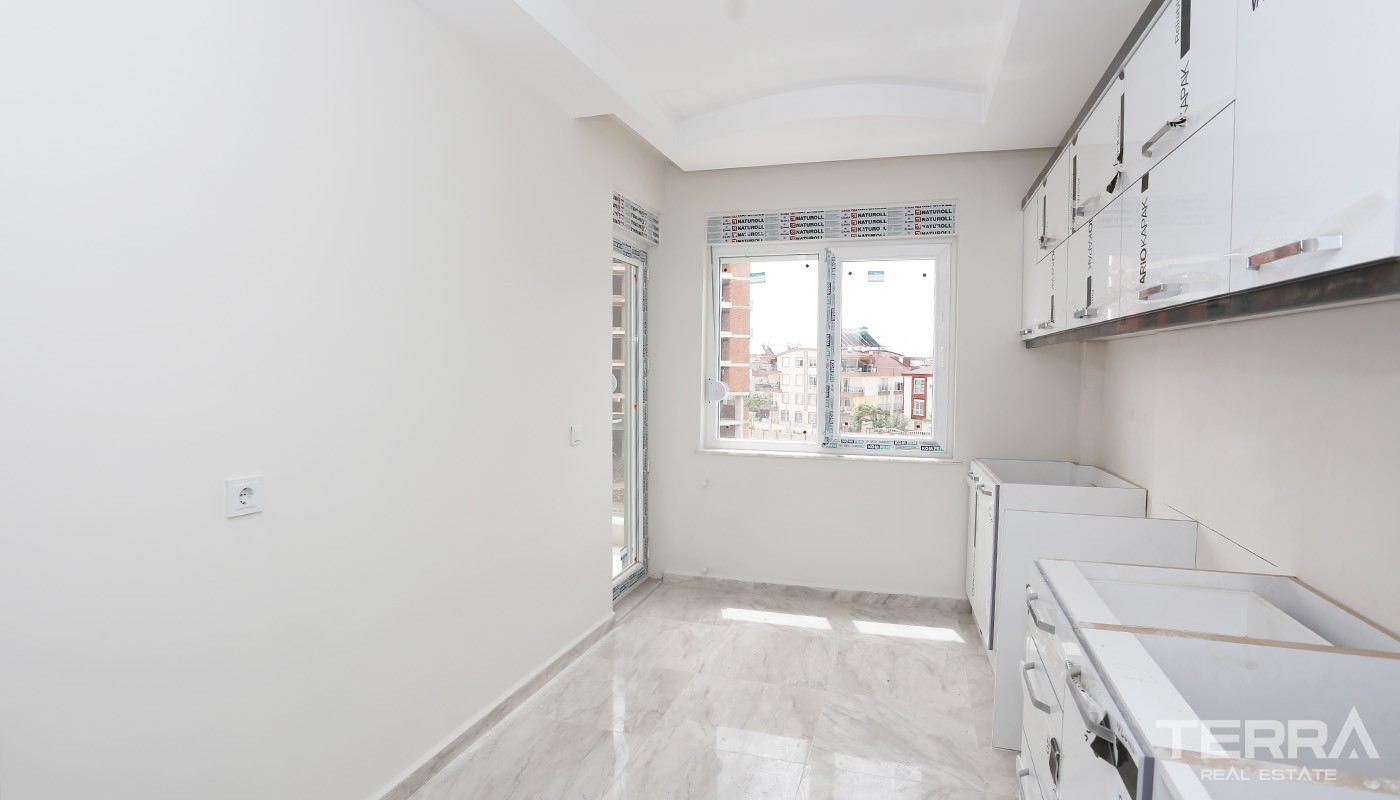 New Apartments for Sale in Kepez Antalya Near Düden Waterfall - 26147
