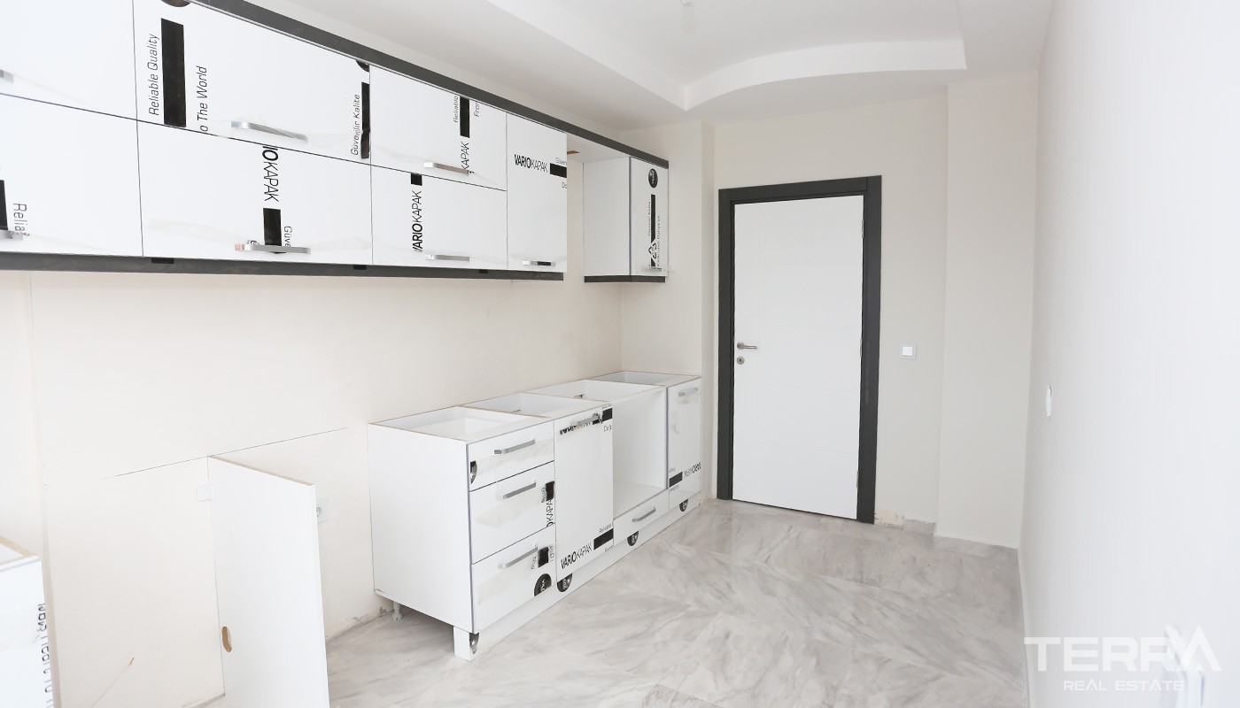 New Apartments for Sale in Kepez Antalya Near Düden Waterfall - 26148