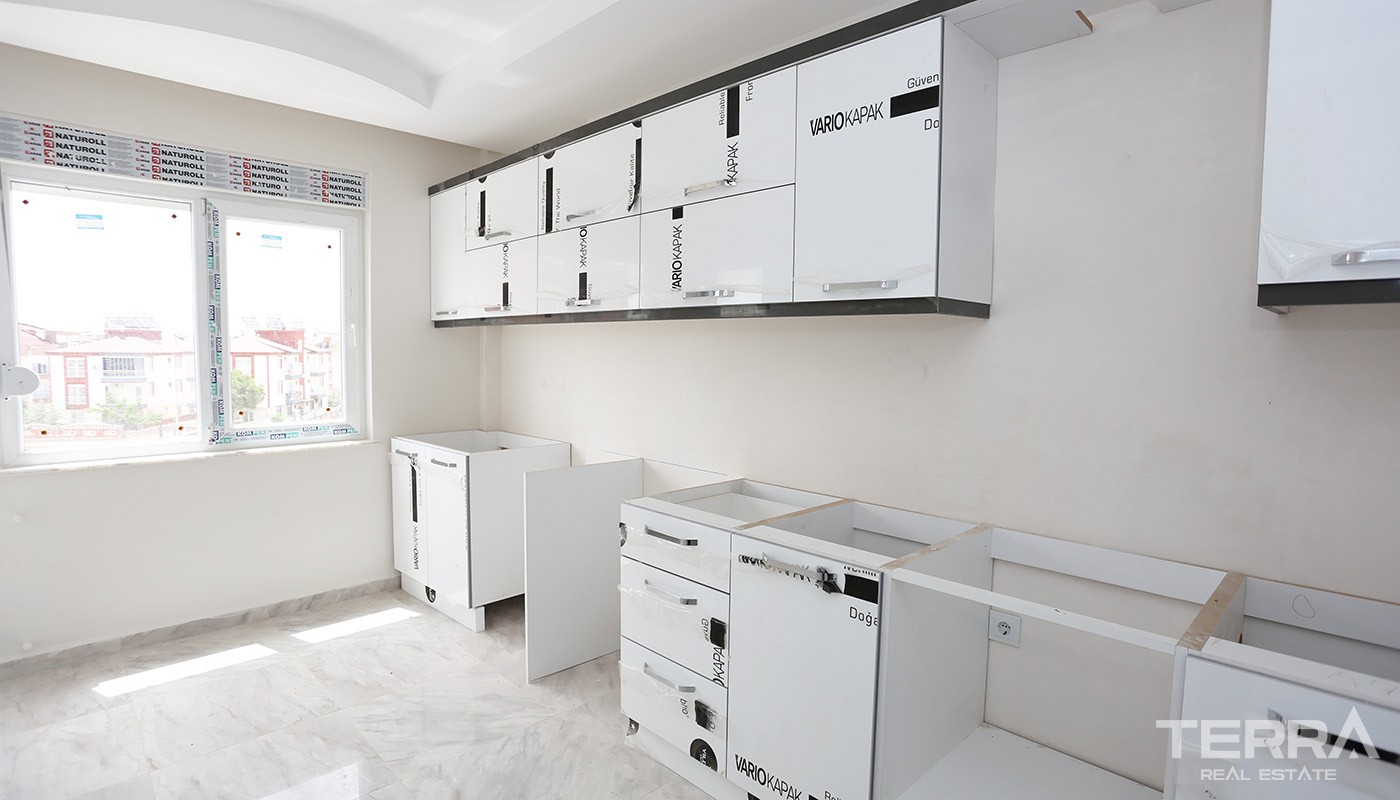 New Apartments for Sale in Kepez Antalya Near Düden Waterfall - 26150