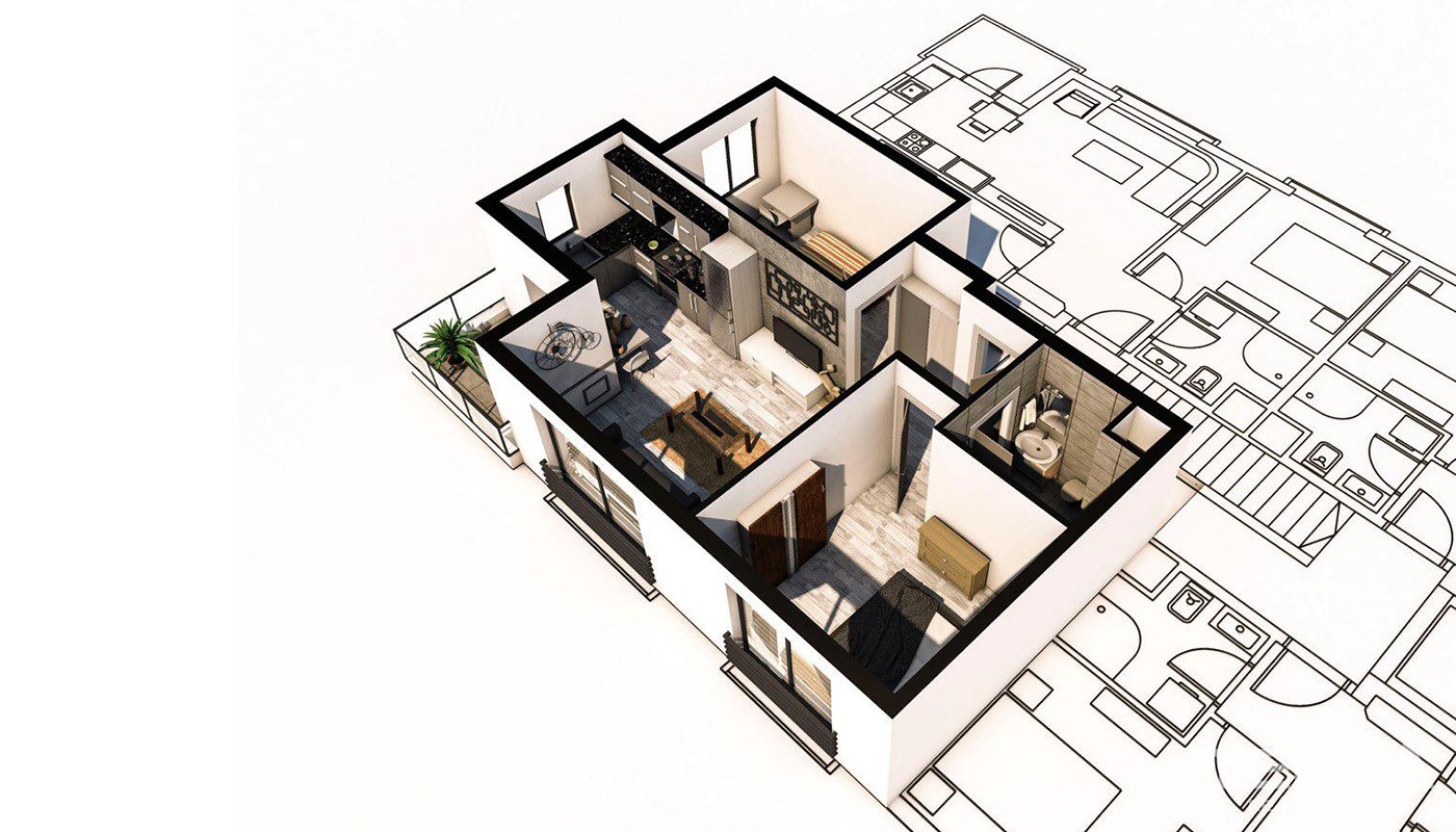 Uniquely-designed Konyaaltı Apartments for Sale 2.5 Km from the Beach - 26226